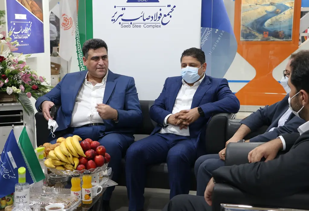 حضور مدیرعامل و هیئت همراه صنایع فولاد خورشید راسا